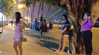 Pattaya, Beach Road Nightlife 1 November 2022.