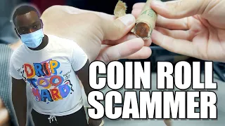 The Penny Filled Dime Roll Scammer