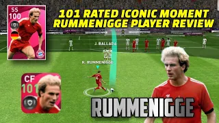 101 Rated Iconic moment Rummenigge Player review🔥😍 | King of Beasts | Pes 2021 Mobile