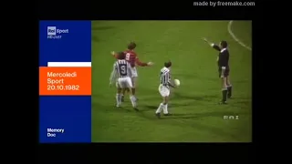 Standard Liegi - Juventus 1982 sintesi