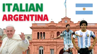 Why is Argentina so ITALIAN?