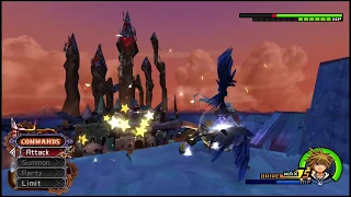 Kingdom Hearts HD 2.5 Remix - Sephiroth Level 1 Critical Mode (No Damage)