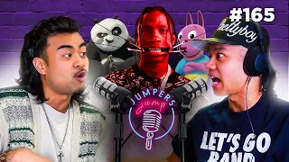 DARK TRAVIS SCOTT THEORY, KUNG-FU PANDA THEORY, & REAL TAXICAB GHOST FOOTAGE - JUMPERS JUMP EP.165