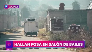 Bodega en Tenango del Valle era usada para sepultar víctimas | Noticias con Yuriria Sierra