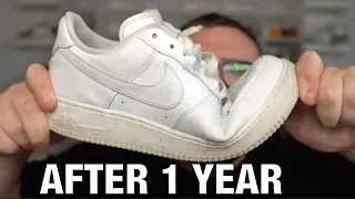 I Wore the NIKE AIR FORCE 1 Everyday for a YEAR! (Pros and Cons)