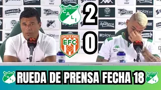 ✅💥VUELVE LA VICTORIA | 🎙Rueda de prensa deportivo cali 2 - 0 Envigado