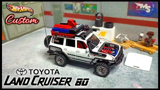 TOYOTA LAND CRUISER Offroad Exspedisi Hot Wheels Custom Upgrade Engine