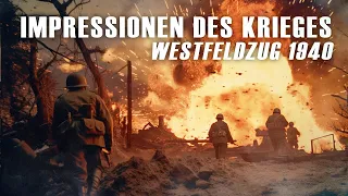 Impressionen des Krieges –Westfeldzug 1940  (ARCHIV, Originalaufnahmen 2. Weltkrieg, Deutschland)