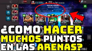 ¿Como Hacer Millones De Puntos En Arenas? - Mi Estrategia Y Métodos Para Ganar Siempre - MCOC