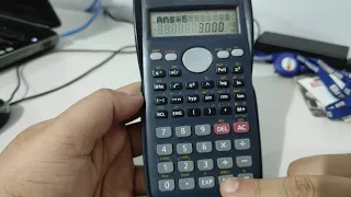 Funções da sua calculadora: ANS EXP e ENG