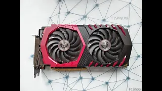 Видеокарта MSI GeForce GTX 1060 Gaming X 6GB GDDR5, БУ