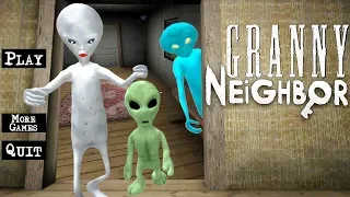 ПРИШЕЛЬЦЫ убили ЛЮДЕЙ СОСЕДИ ГРЕННИ в Зоне 51 - Alien Neighbor. Area 51 Escape Granny