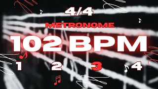 102 BPM - 4/4 Metronome