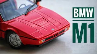 Unboxing of BMW M1 1:24 Diecast Scale Model by Welly