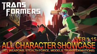 Roblox Transformers Dark Of The Moon EVERY CHARACTER SHOWCASE (UPDATED V1.15) #transformers #roblox