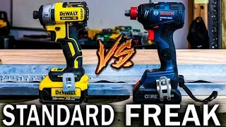 BEST IMPACT DRIVER TOOL COMPARISON - DeWALT VS BOSCH