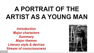 A PORTRAIT OF THE ARTIST AS A YOUNG MAN by JAMES JOYCE