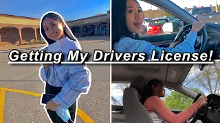 Getting My Drivers License + Driving Alone For The First Time