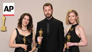 AP's Mstyslav Chernov wins Oscar with '20 Days in Mariupol' for best documentary