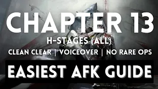 H13-1 to H13-4 All Stages Easiest AFK Guide! | 【 Arknights】