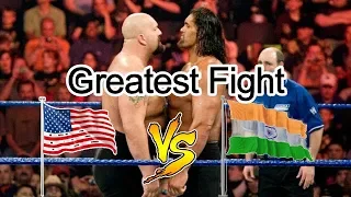 WWE Backlash | The Great Khali vs Big Show  |The Giants Fight HD