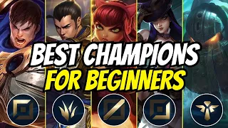 Wild Rift BEST Beginner Champions for EVERY ROLE