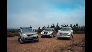 Nissan Patrol vs Toyota LandCruiser vs Land Rover Discovery