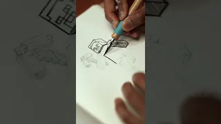 Drawing Steve From Minecraft (ASMR)
