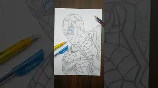 Spiderman drawing | iron spider | no way home