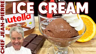 Chocolate Ice Cream Recipe - My Favourite Ever | Chef Jean-Pierre