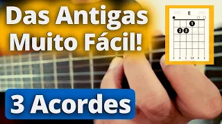 Música Fácil No Violão Com Apenas 3 Acordes e 1 Ritmo, Qualquer Pessoa Toca!