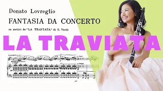 Donato Lovreglio: Fantasia da Concerto based on La Traviata Opera by VERDI