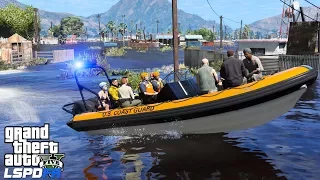 Coast Guard Hurricane Flood Rescue in GTA 5