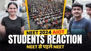 NEET 2024 | Students Reaction AIOT | Rehearsal Test for Main Exam | ALLEN #neet2024