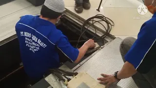 Maintenance Escalator di Pelatihan Engineering