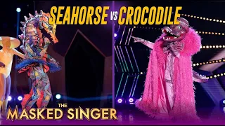 SEAHORSE vs CROCODILE: An EPIC Battle Between Two Mysterious Famous Vocalists!