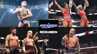 Resumen de Backlash 2024 | Resultados de Backlash 2024 | WWE en español