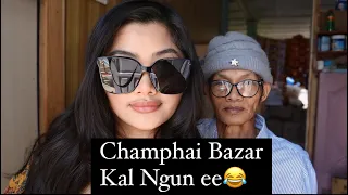 (MIZO VLOG) APU KAN LEN PUI ❤️ CHAMPHAI BAZAR AH!