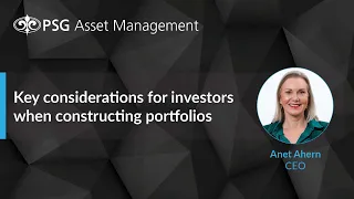 Key considerations for investors when building portfolios