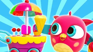 Hop Hop the owl & Ice cream - Baby cartoon full episodes & Baby videos.