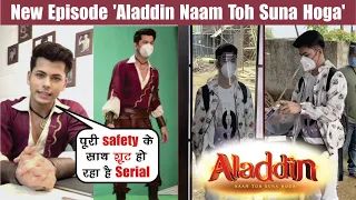 Siddharth Nigam first day of shoot after lockdown | Aladdin TV Serial Shooting l Avneet Kaur