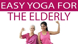 Easy Yoga for Senior Citizens | Chair Yoga | Seated Exercises for Older Adults|Yogalates with Rashmi