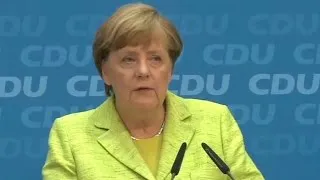 Merkel nennt CDU-Erfolg im Norden "großartig"