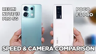 Redmi Note 13 Pro 5G vs POCO F5 Pro SPEED TEST & CAMERA Comparison | Zeibiz