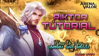 Riktor Tutorial | Richtor | Arena of Valor | LiênQuân Mobile | AoV | RoV