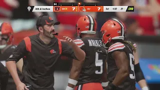 Bengals vs Browns Madden 23 Gameplay