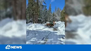 Yosemite National Park remains closed amid CA storm; more snow on the way