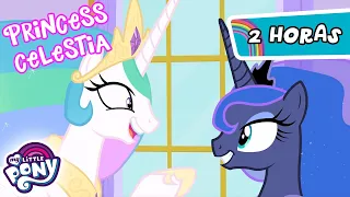 My Little Pony en español 🦄 Episodios | Episodios de la Princesa Celestia | 2 horas | FiM