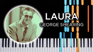 George Shearing - Laura (Piano Tutorial)