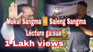 Mukul Sangma 🆚 Saleng sangma||TMC 🆚 Congress||MP election campaign 2024